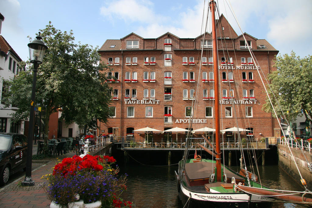 Zur Muehle - Hotel Am Fleth Buxtehude Exterior foto